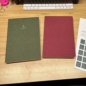 NWT Hemlock & Oak 2026 Planner, Lined Notebook, and Monthly Tabs